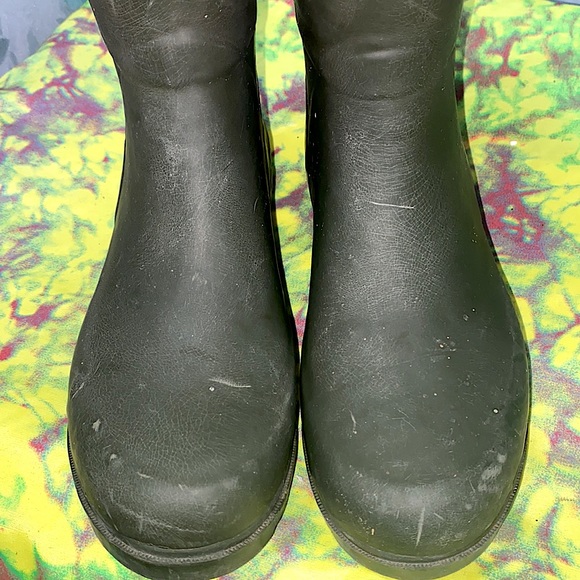 ETIENNE AIGNER E-WAKELY INSIGNIA RAIN BOOTS SZ 7 - Picture 4 of 14